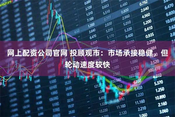 网上配资公司官网 投顾观市：市场承接稳健，但轮动速度较快